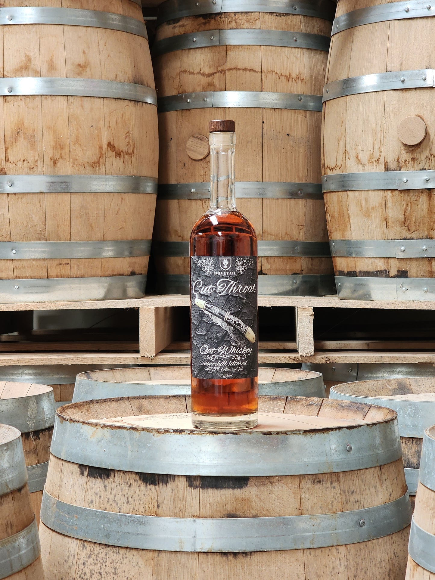 Dovetail Cut Throat Oat Whiskey (750 ml)