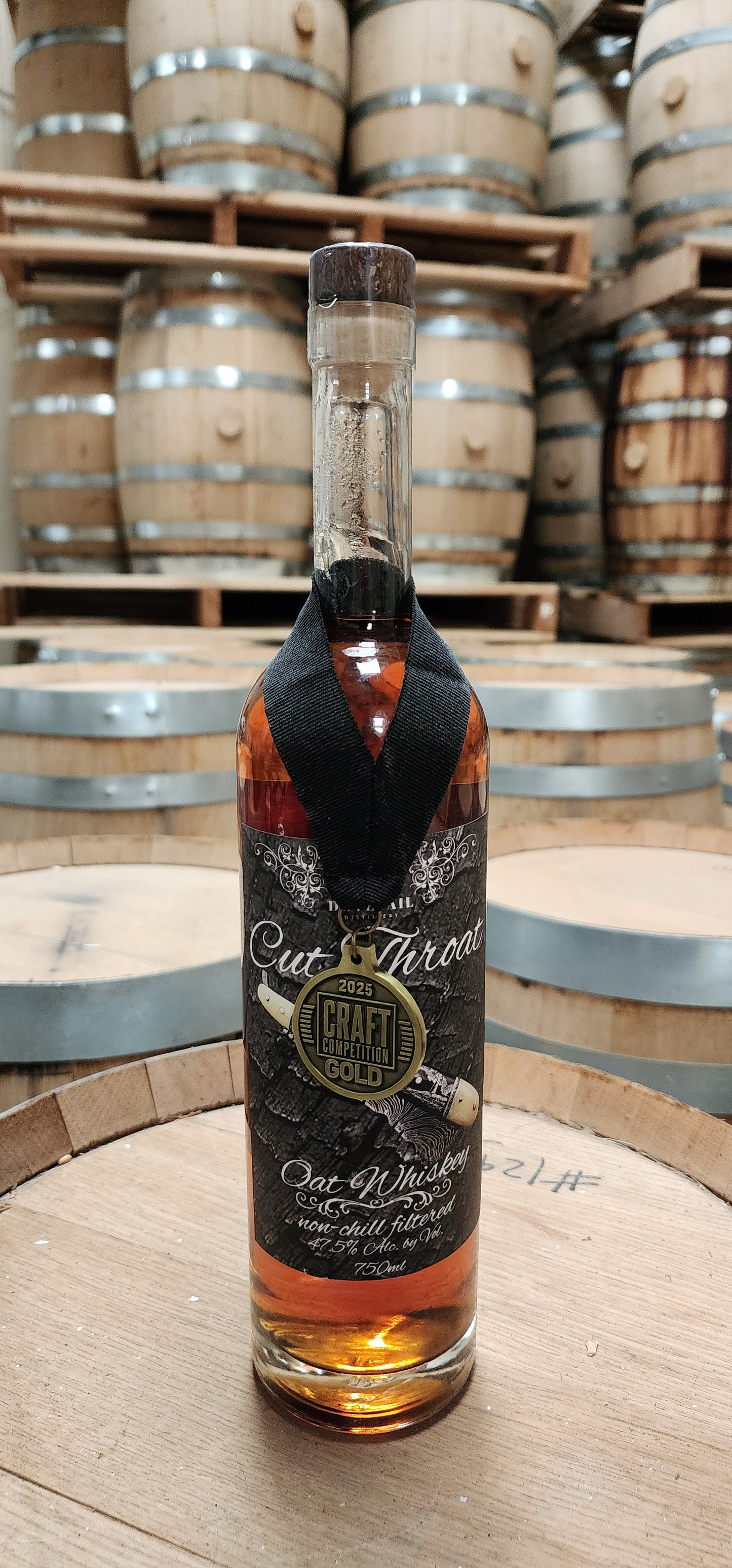 Dovetail Cut Throat Oat Whiskey (750 ml)